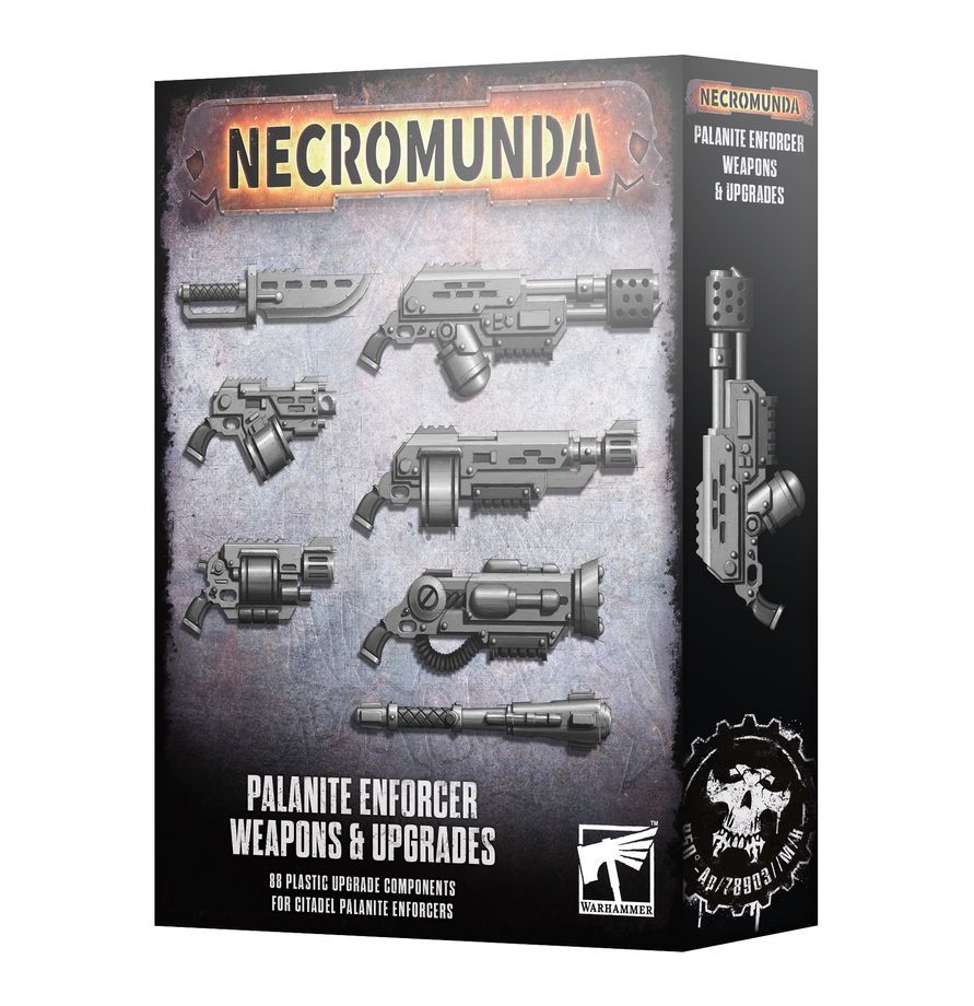 301-58 Enforcer Weapons and Upgrades - Necromunda