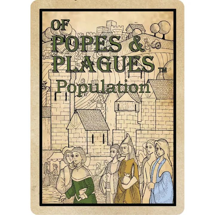 Of Popes &amp; Plagues - Population Deck