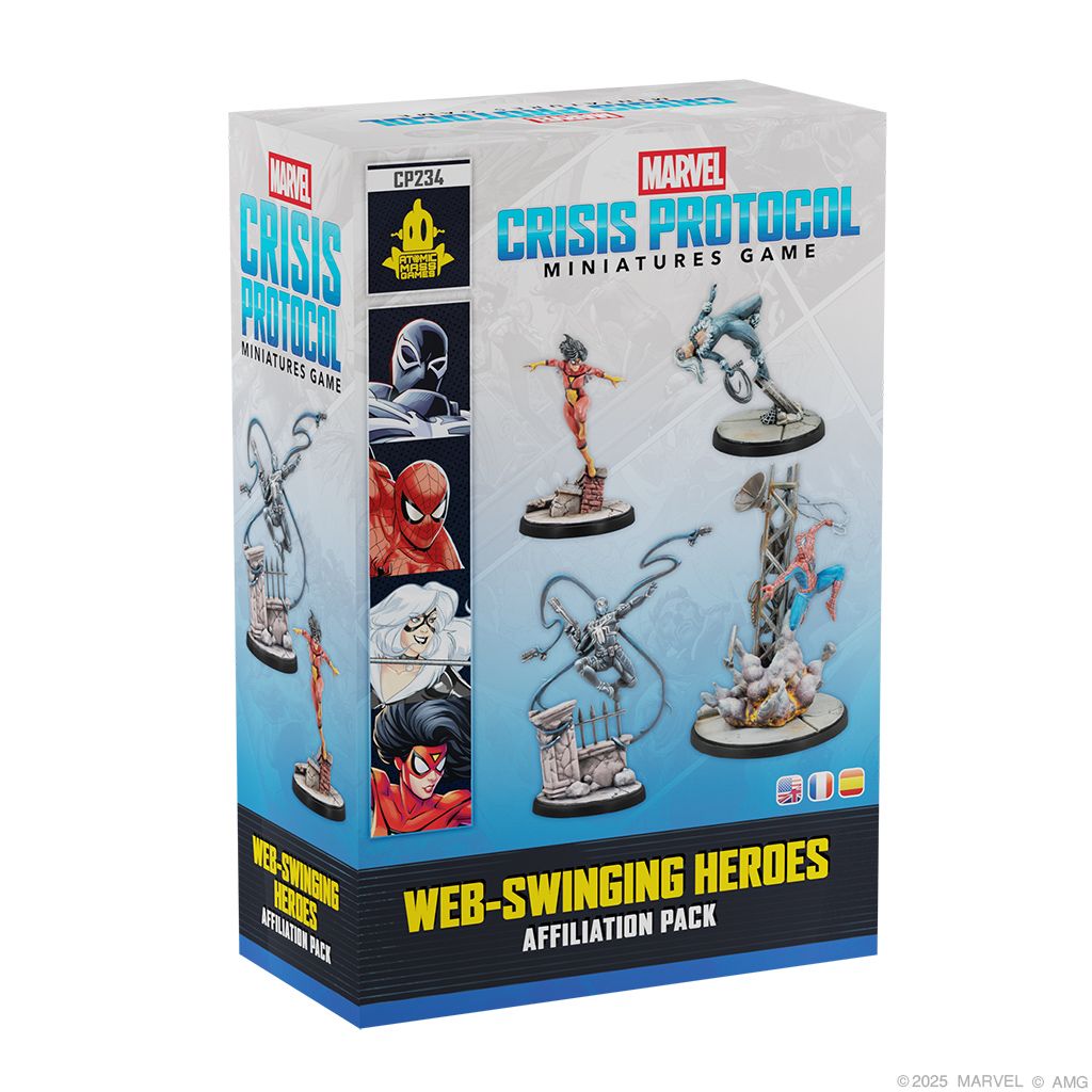 Marvel Crisis Protocol - Web-Swinging Heroes Affiliation Pack