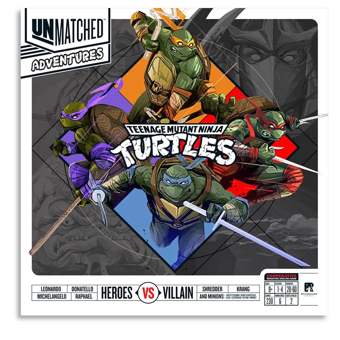 Unmatched Adventures - Teenage Mutant Ninja Turtles