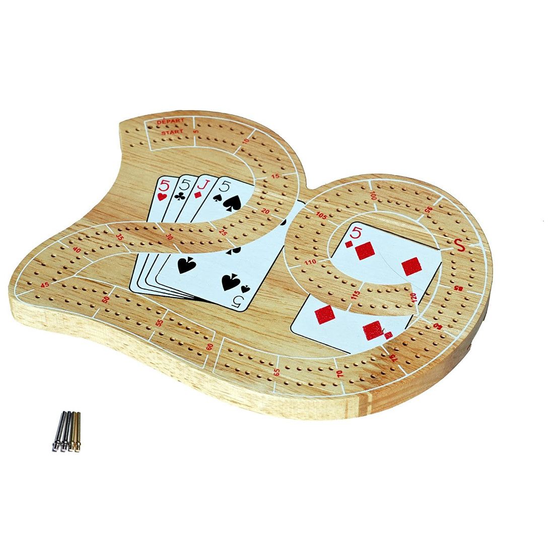 Cribbage Mini "29" 2 Track wood