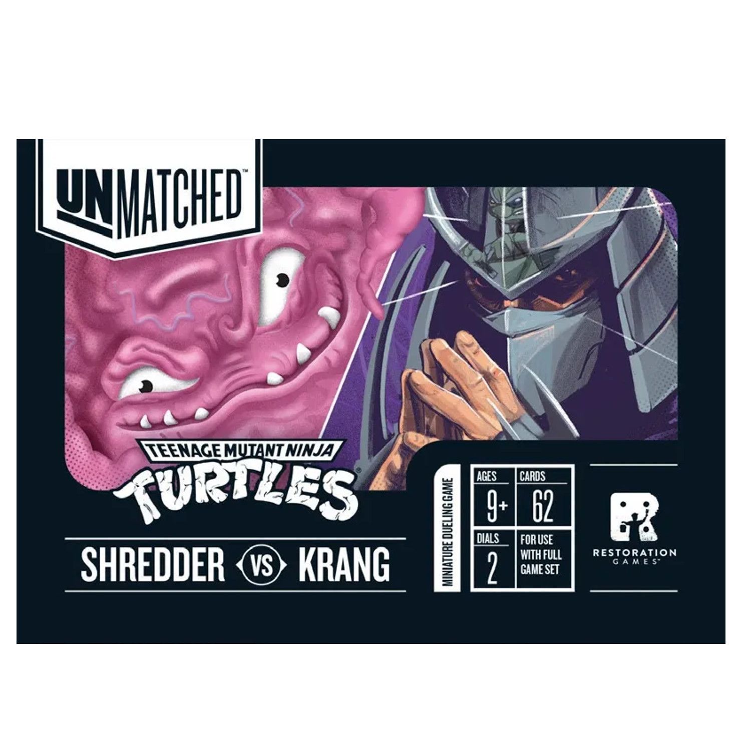 Unmatched Adventures: Teenage Mutant Ninja Turtles - Shredder vs Krang Expansion