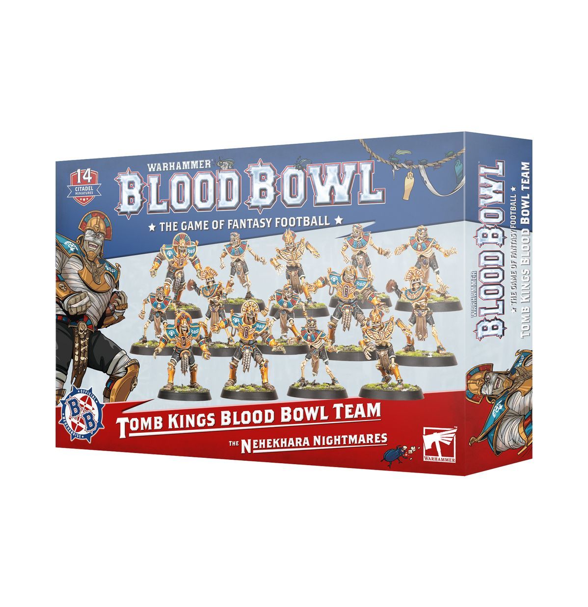 202-52 Nehekhara Nightmares Tomb Kings Team - Blood Bowl