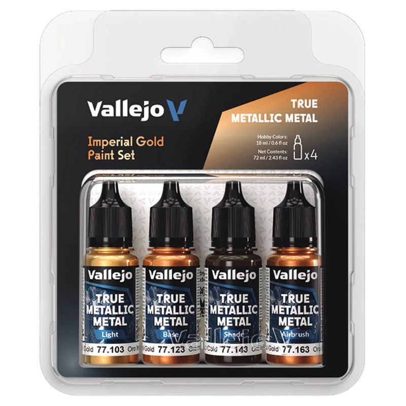 True Metallic Metal 4 Color Set - Imperial Gold