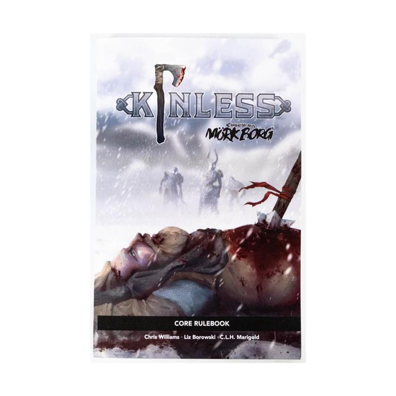Kinless - A Solo Viking RPG (Softcover) (Mork Borg)