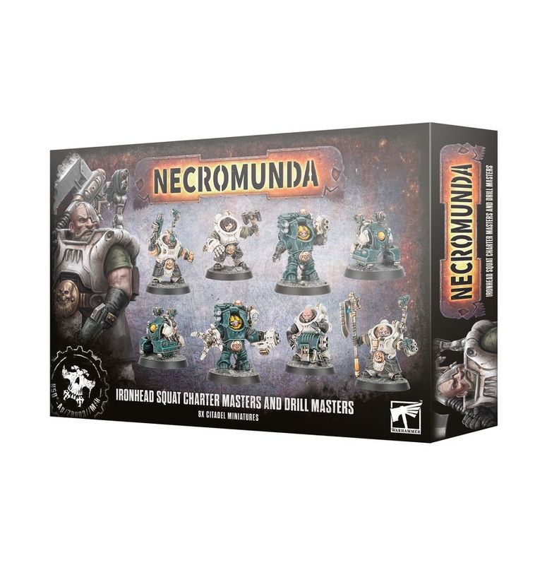 301-62 Ironhead Squat Charter and Drill Masters - Necromunda