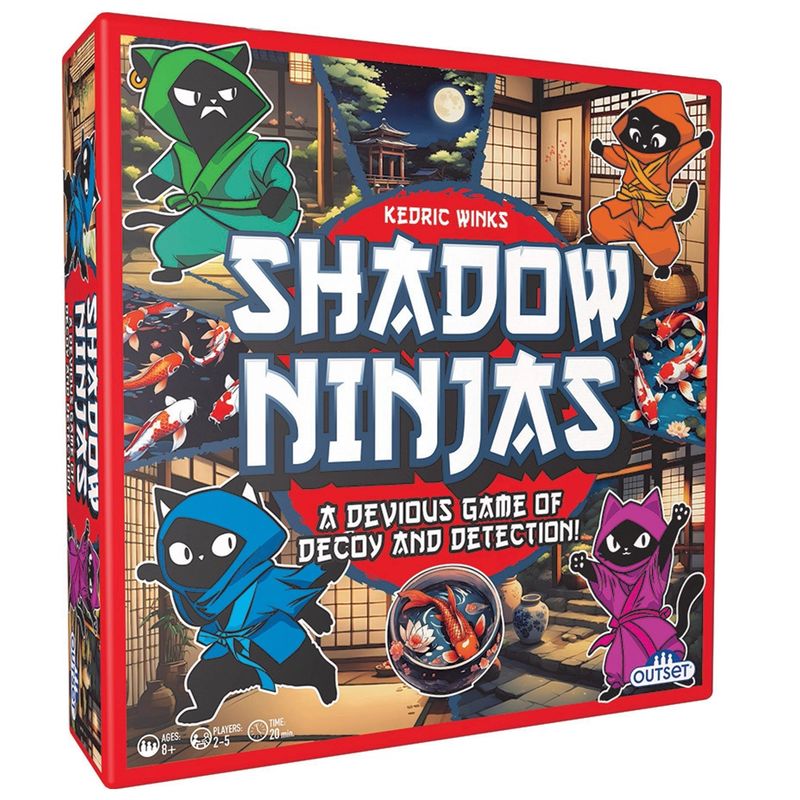 Shadow Ninjas: A Devious Game of Decoy and Detection!