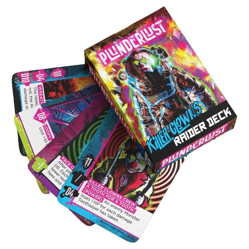 Plunderlust: Killer Clowns Raider Deck
