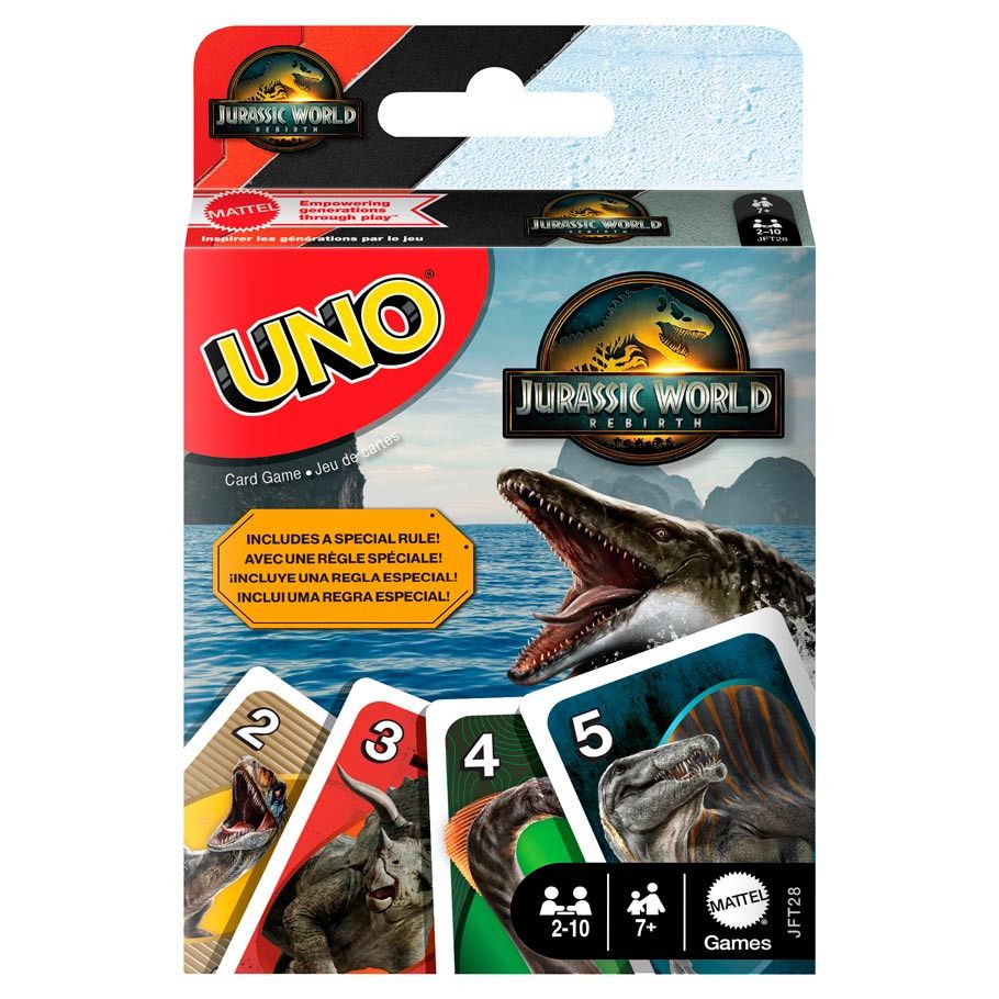 UNO Jurassic World Rebirth