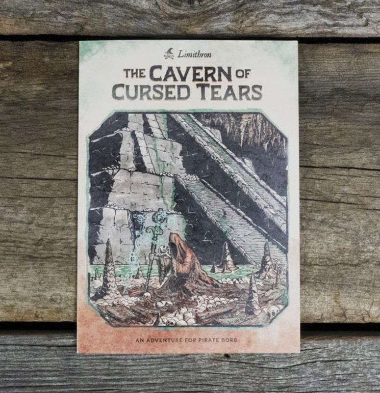 Pirate Borg - Cavern of Cursed Tears Zine