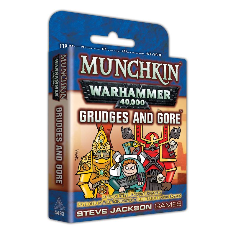 Munchkin Warhammer 40k - Grudges and Gore Expansion