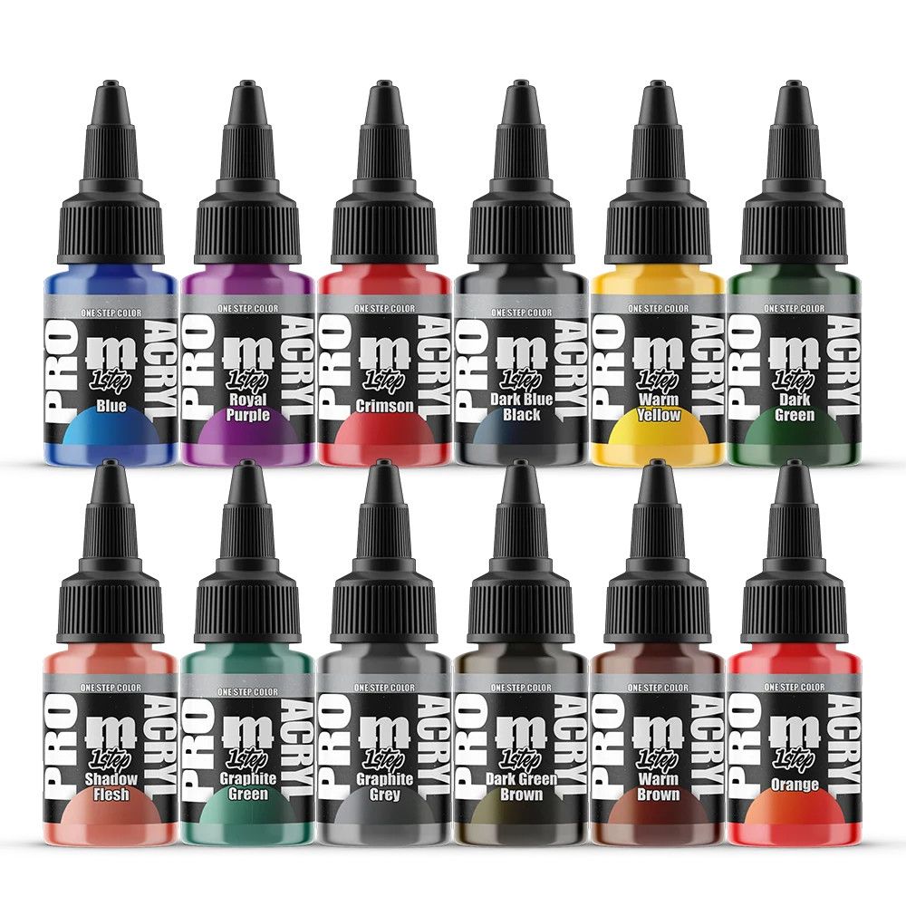 Pro Acryl 1-Step - Paint Set #1