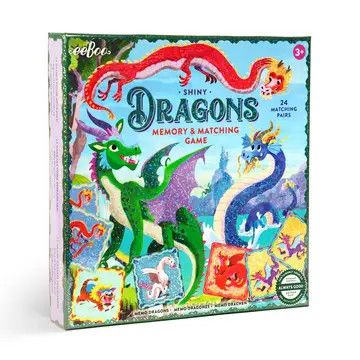 Dragons Shiny Memory and Matching Game