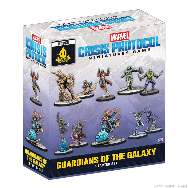 Marvel Crisis Protocol - Guardians Of The Galaxy Starter Set