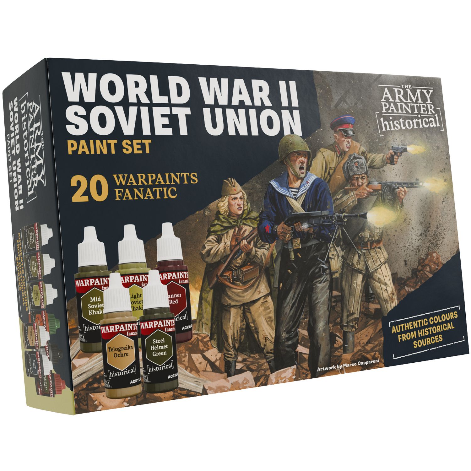 Warpaints Fanatic Historical - WWII Soviet Union Paint Set