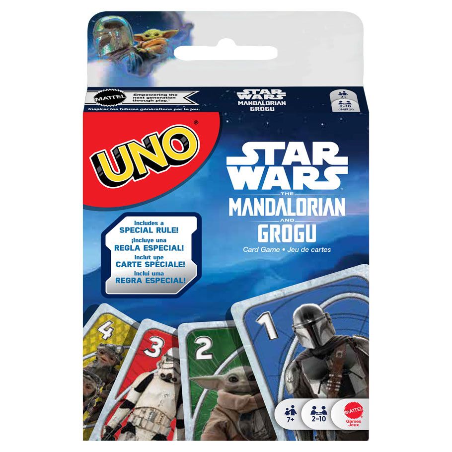 UNO Star Wars The Mandalorian and Grogu