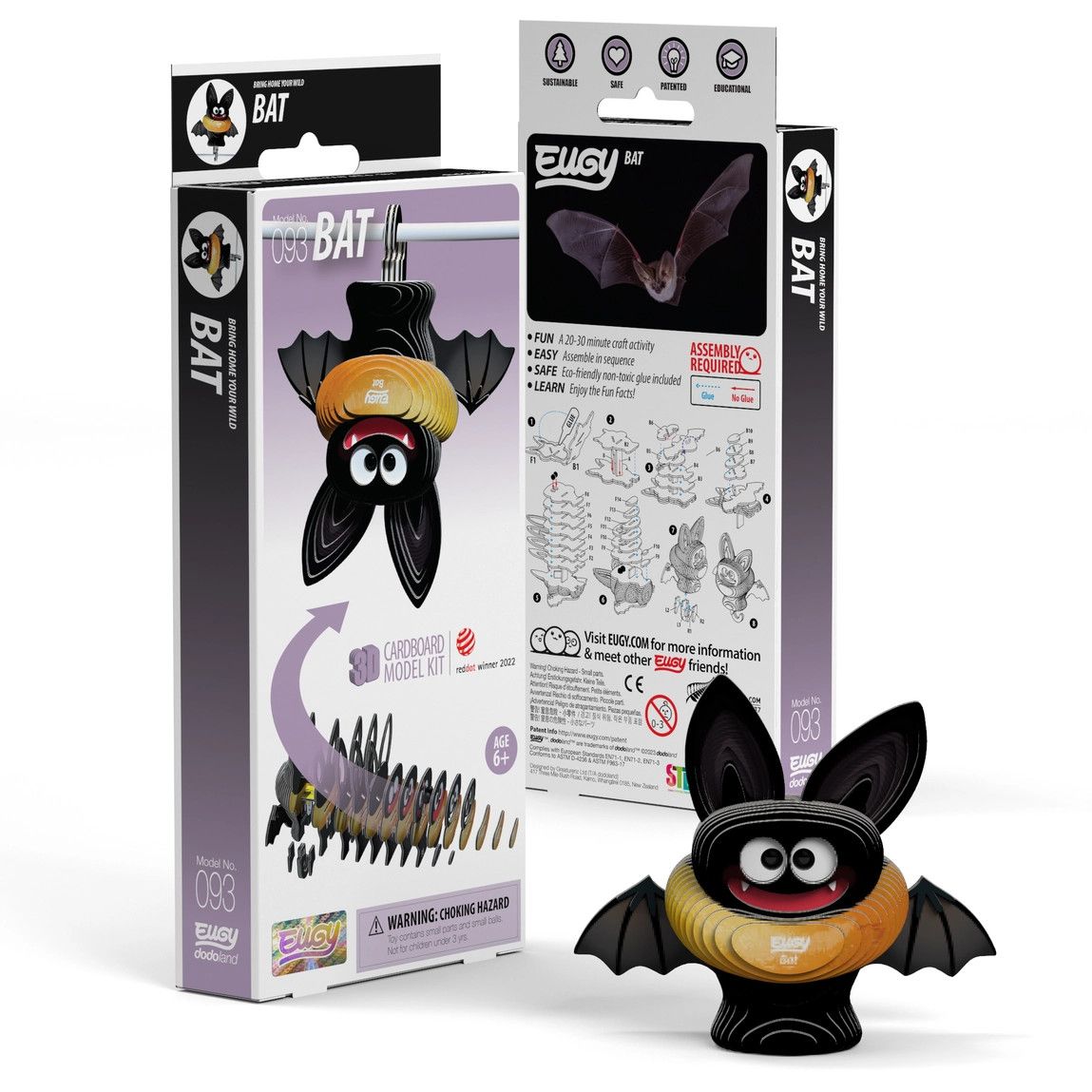 Eugy Bat 3D Puzzle