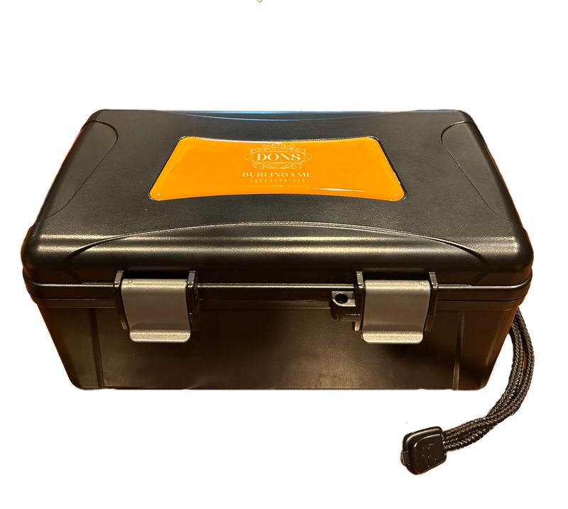 Don's Xikar Travel Humidor 15 Cigar (Black)