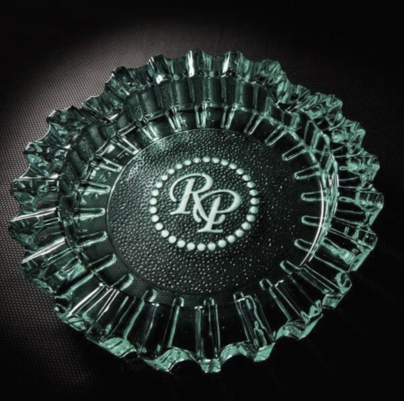 RP LUXURY ASHTRAY - SMOKE-BLUE-AMBER