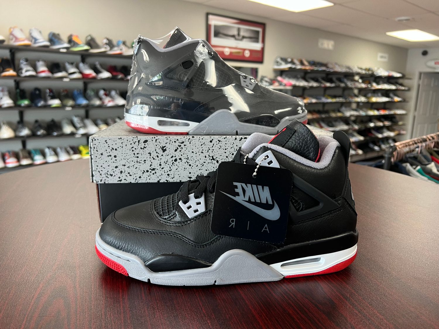 NEW AIR JORDAN 4 BRED REIMAGINED