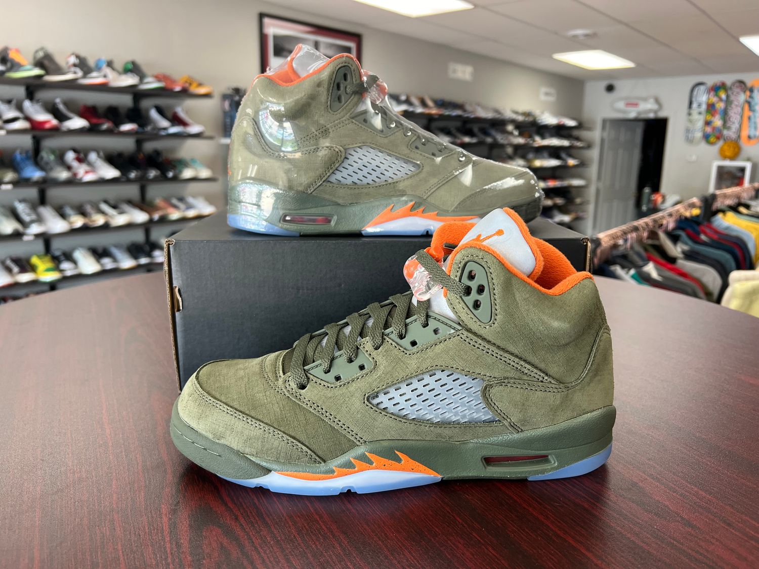NEW AIR JORDAN 5 OLIVE 2024