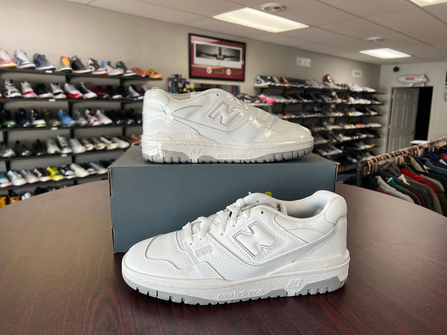 NEW NEW BALANCE 550 WHITE GREY