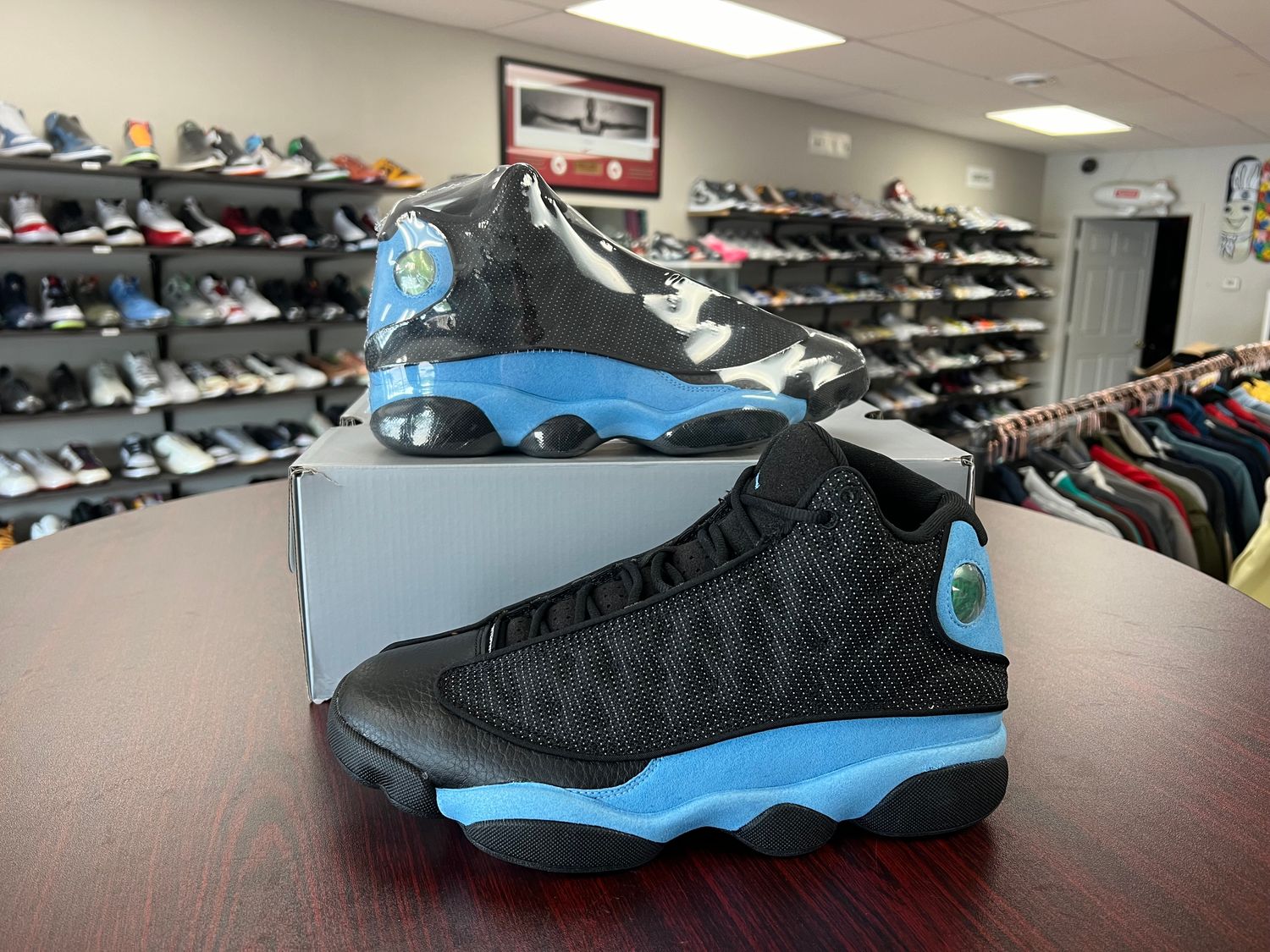 NEW AIR JORDAN 13 BLACK UNIVERSITY BLUE