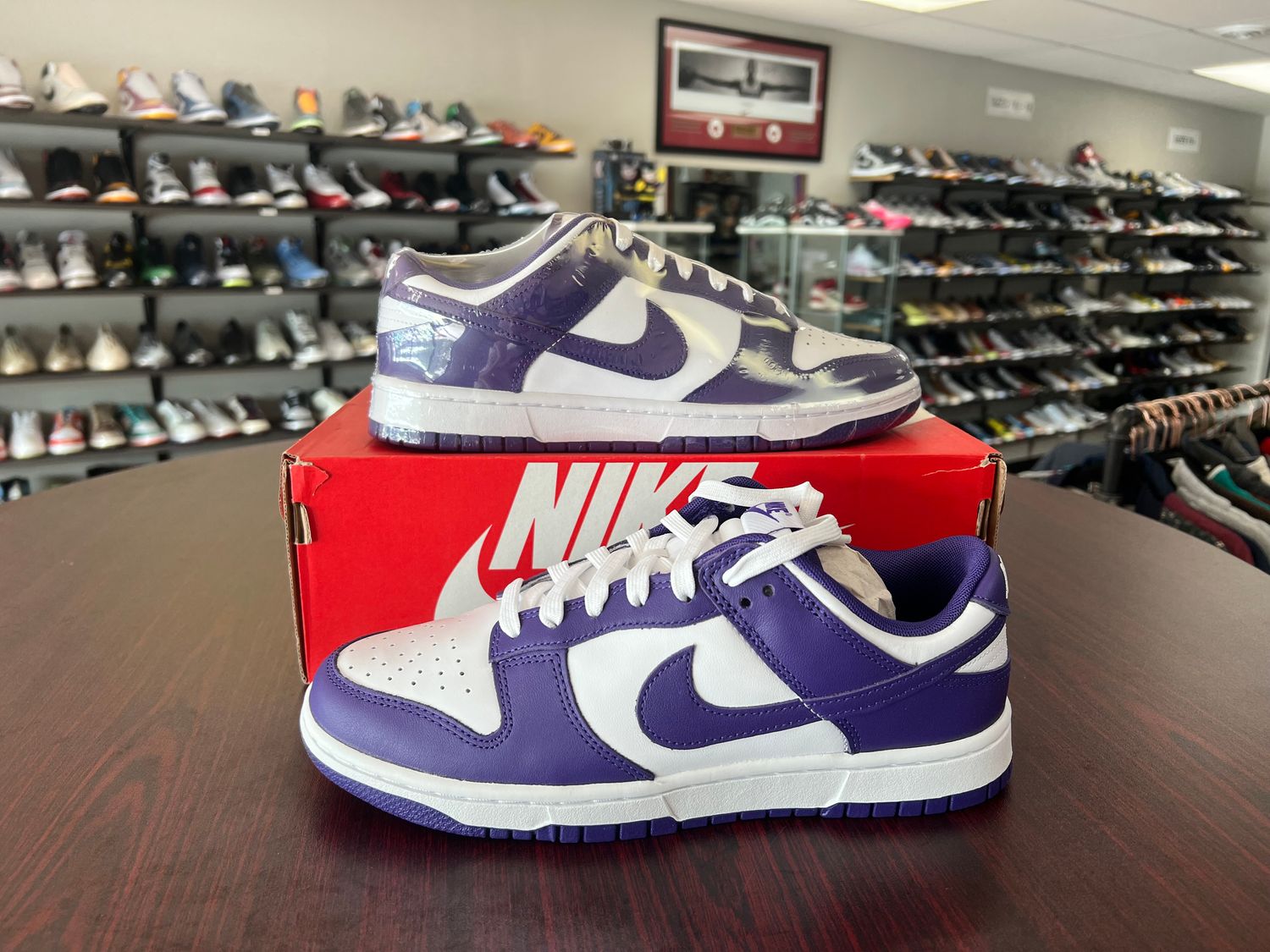 NEW NIKE DUNK LOW CHAMPIONSHIP COURT PURPLE