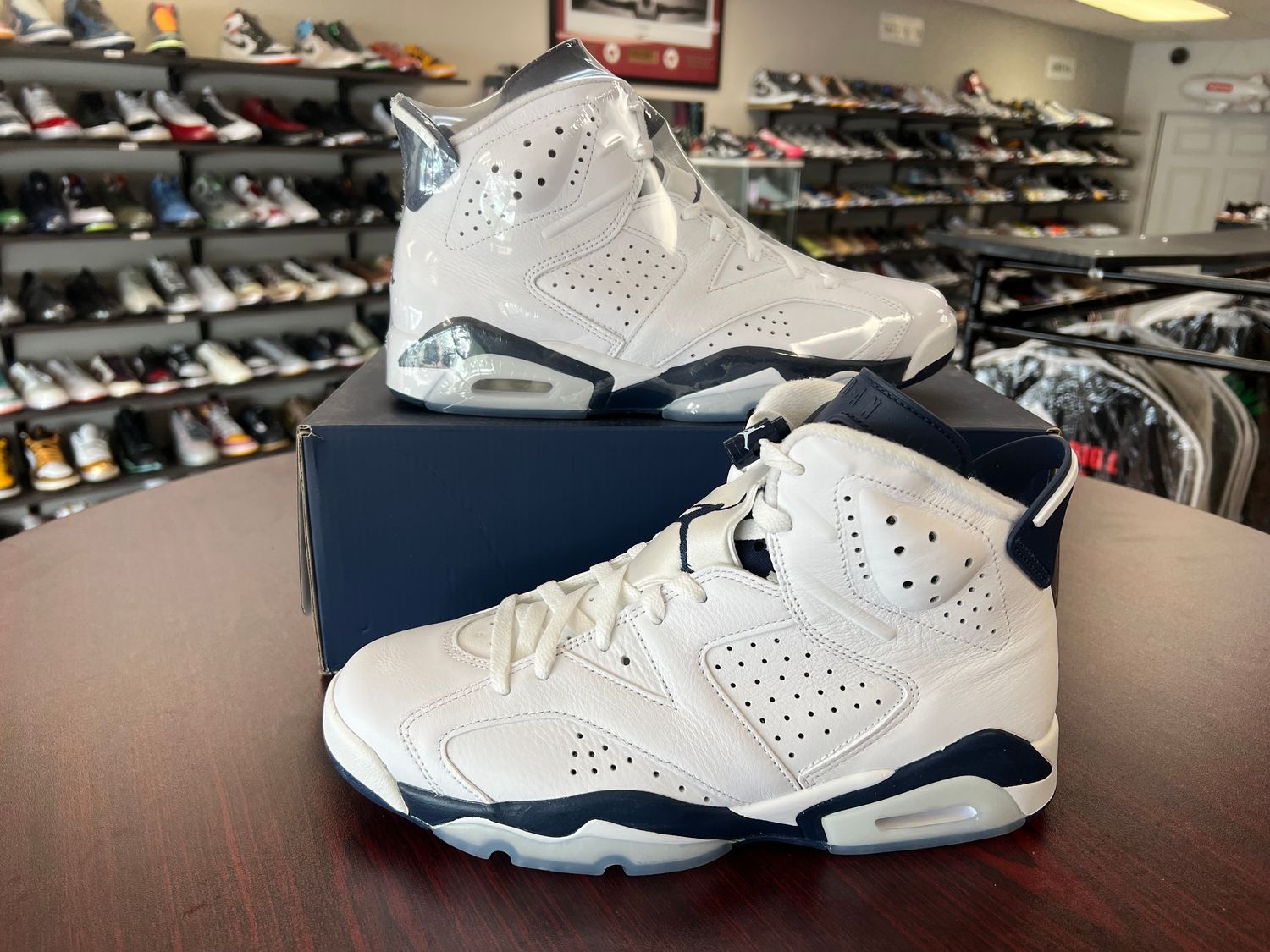 NEW AIR JORDAN 6 MIDNIGHT NAVY