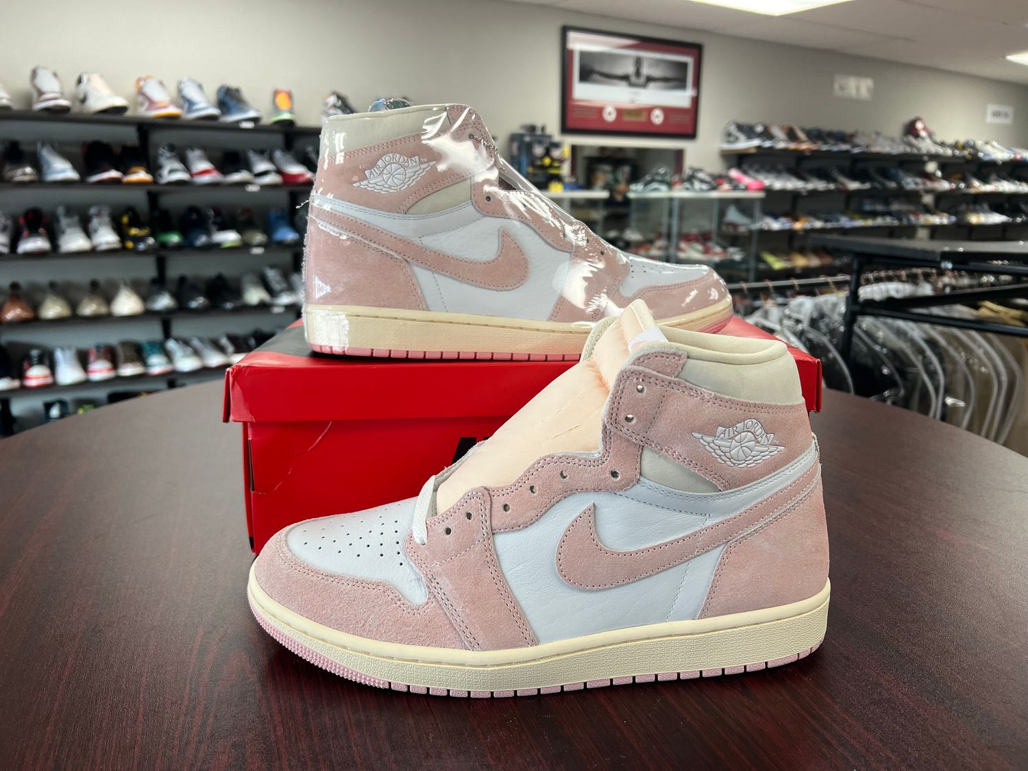 NEW AIR JORDAN 1 WASHED PINK (W)