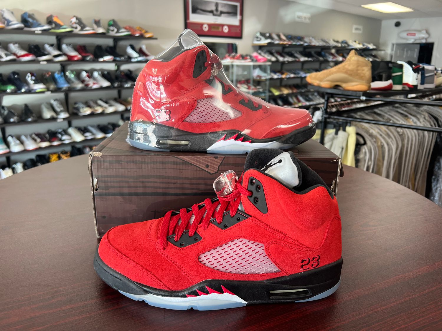 NEW AIR JORDAN 5 RAGING BULLS 2021