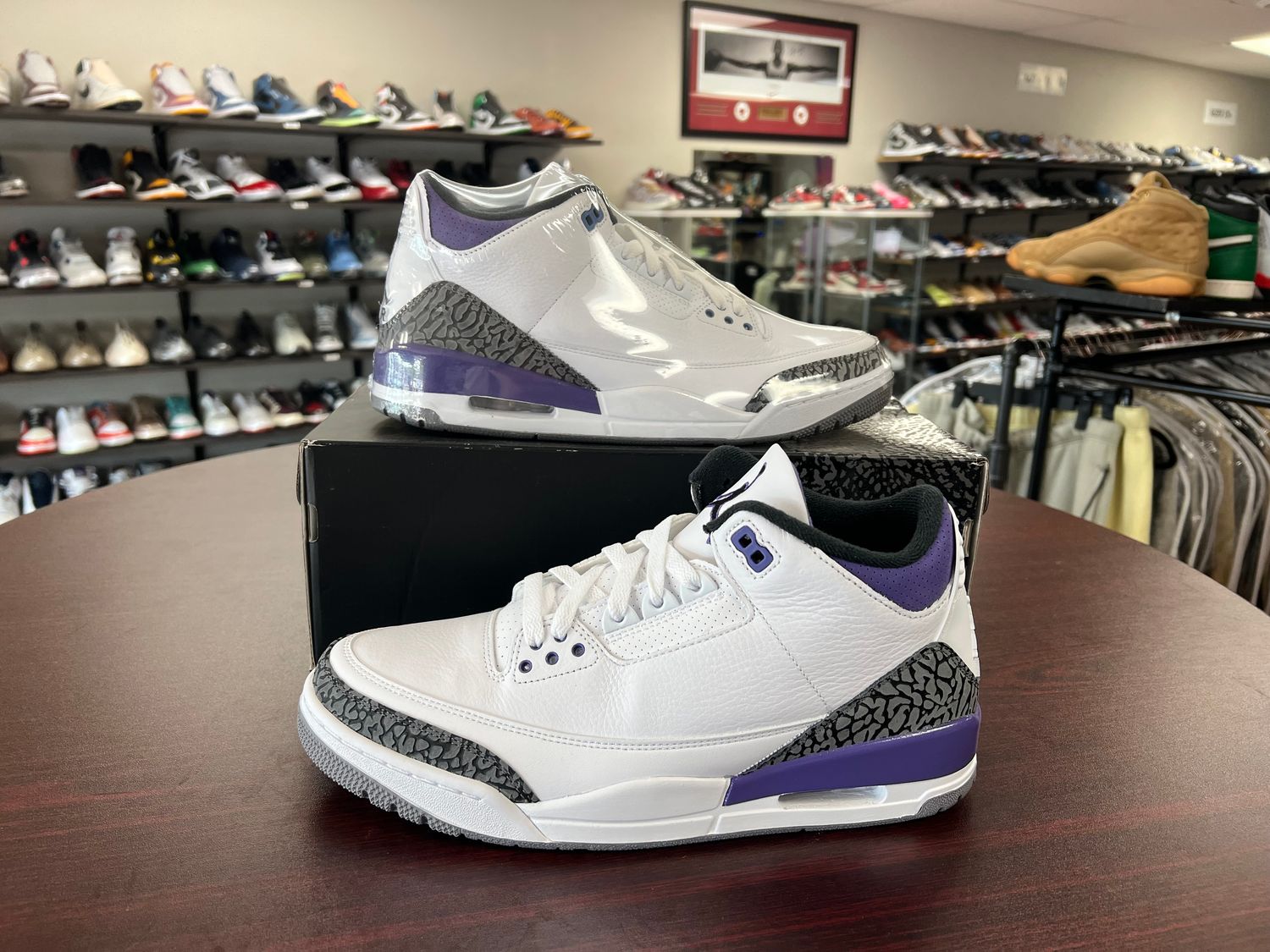 NEW AIR JORDAN 3 DARK IRIS
