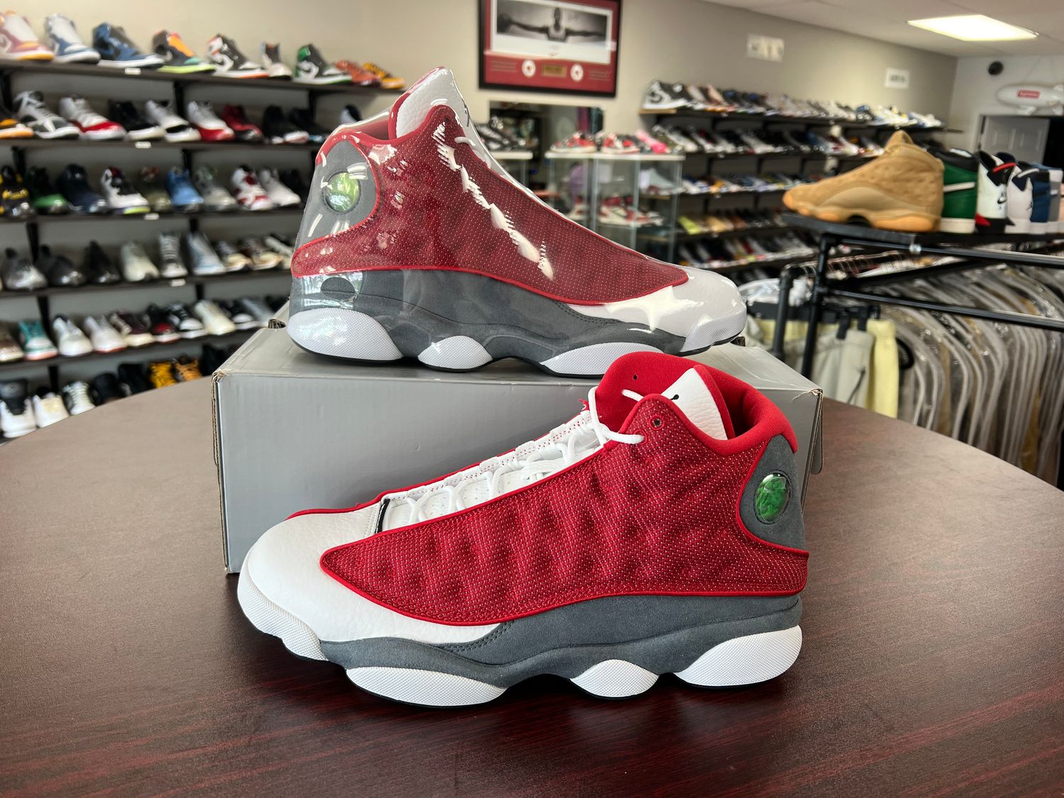 NEW AIR JORDAN 13 RED FLINT