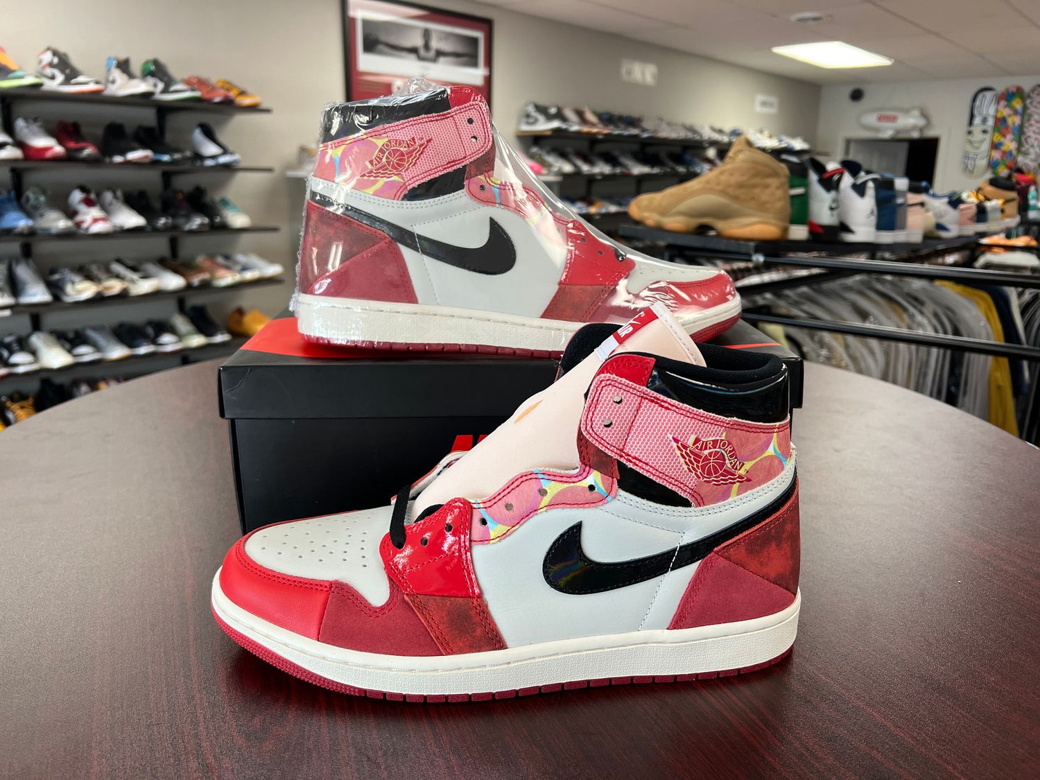 NEW AIR JORDAN 1 SPIDER MAN ACROSS THE SPIDER VERSE