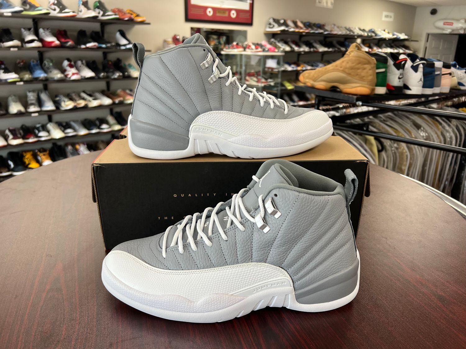 NEW AIR JORDAN 12 STEALTH