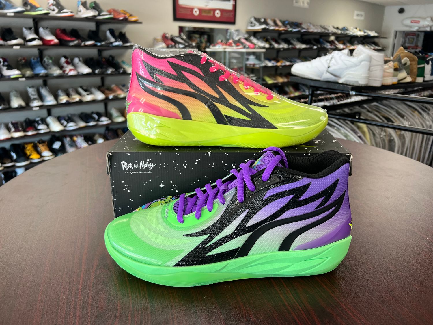 NEW PUMA MB.02 LAMELO BALL RICK &amp; MORTY ADVNTURES