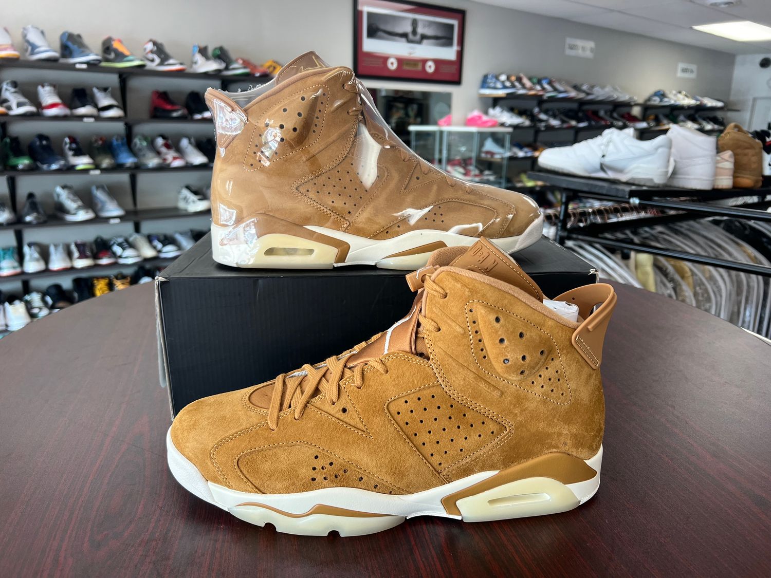 NEW AIR JORDAN 6 WHEAT