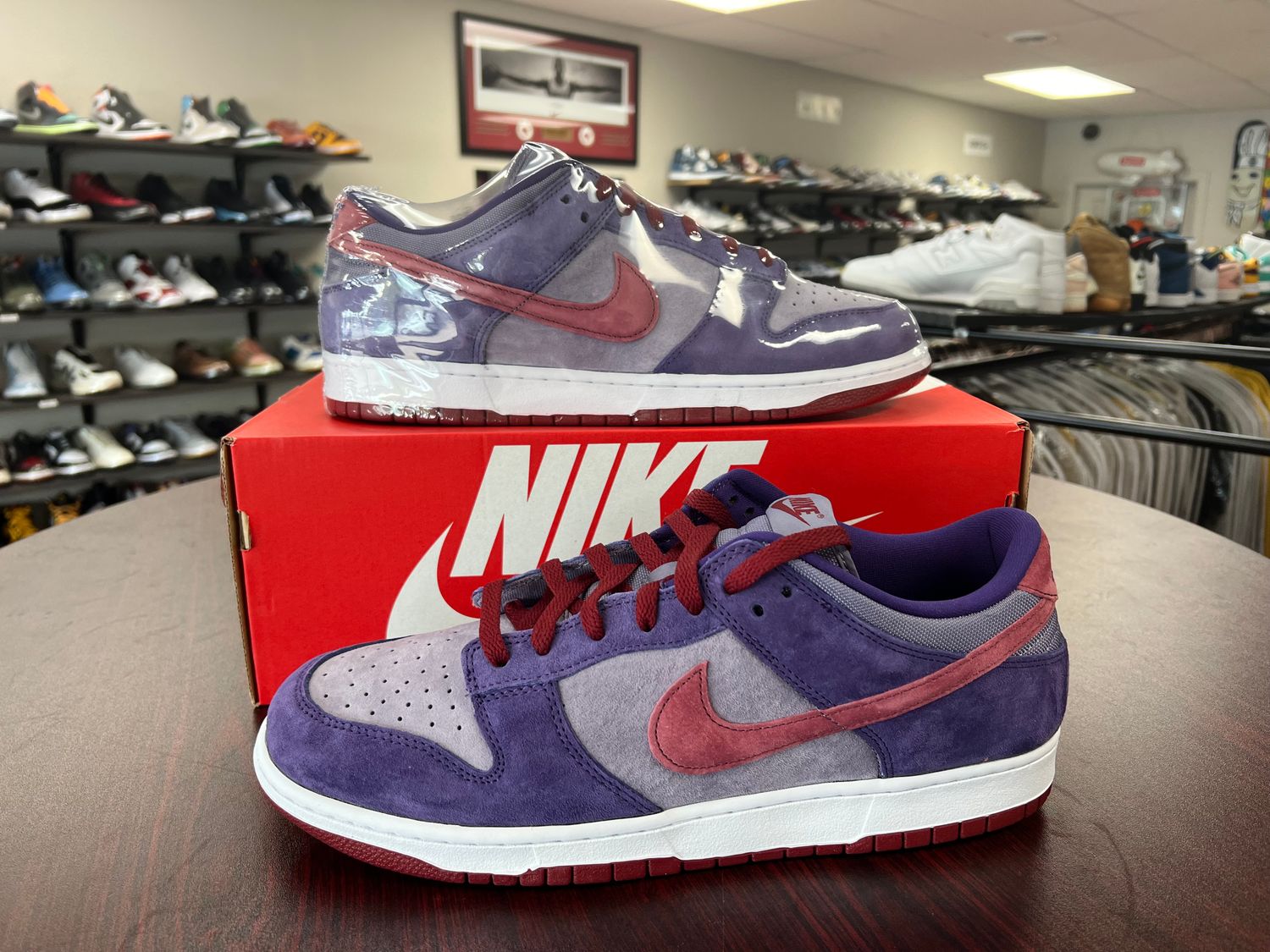 NEW NIKE DUNK LOW PLUM