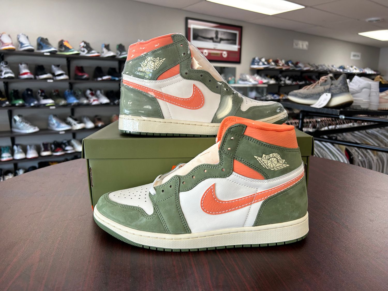 NEW AIR JORDAN 1 HIGH CRAFT CELADON 