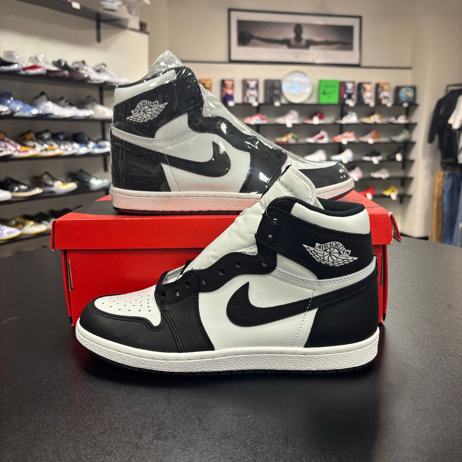 NEW AIR JORDAN 1 85 BLACK WHITE (2023)