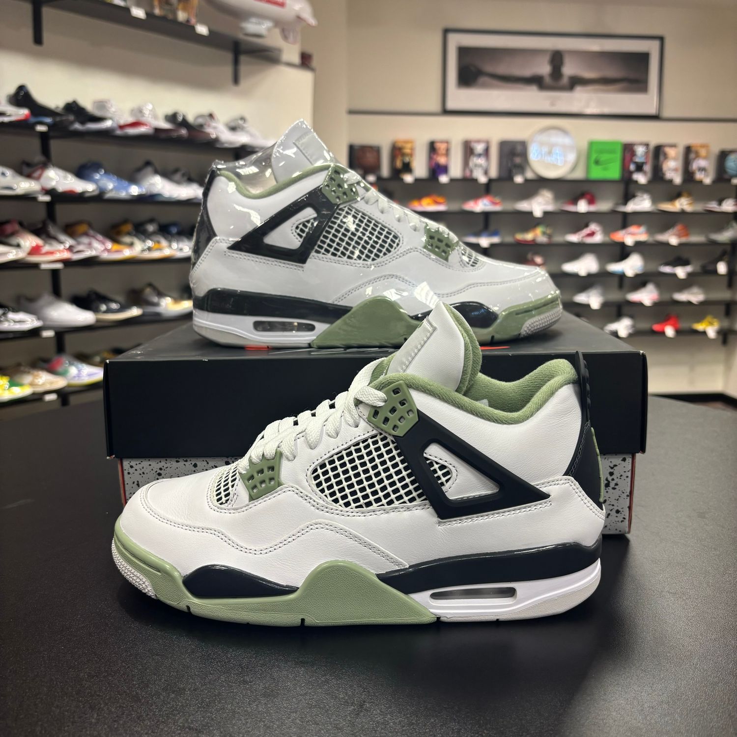 NEW AIR JORDAN 4 SEAFOAM (W)