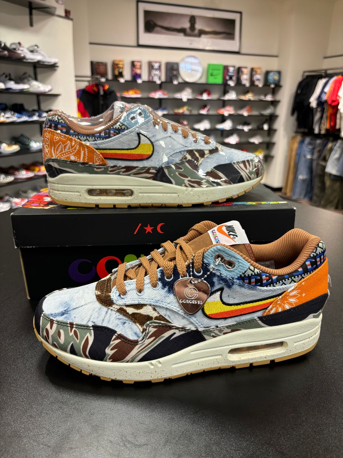 NEW NIKE AIR MAX 1 SP CONCEPTS HEAVY