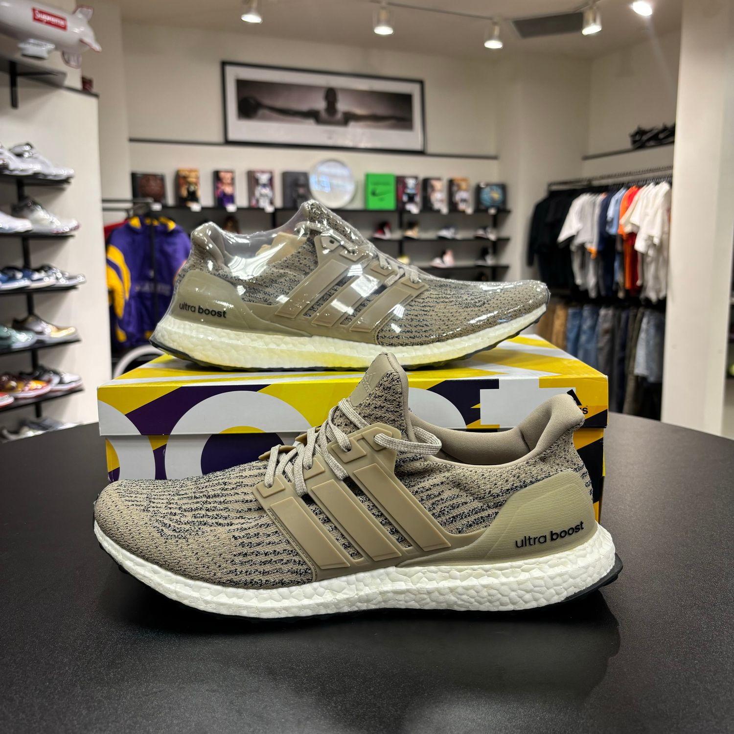NEW ADIDAS ULTRA BOOST 3.0 TRACE KHAKI