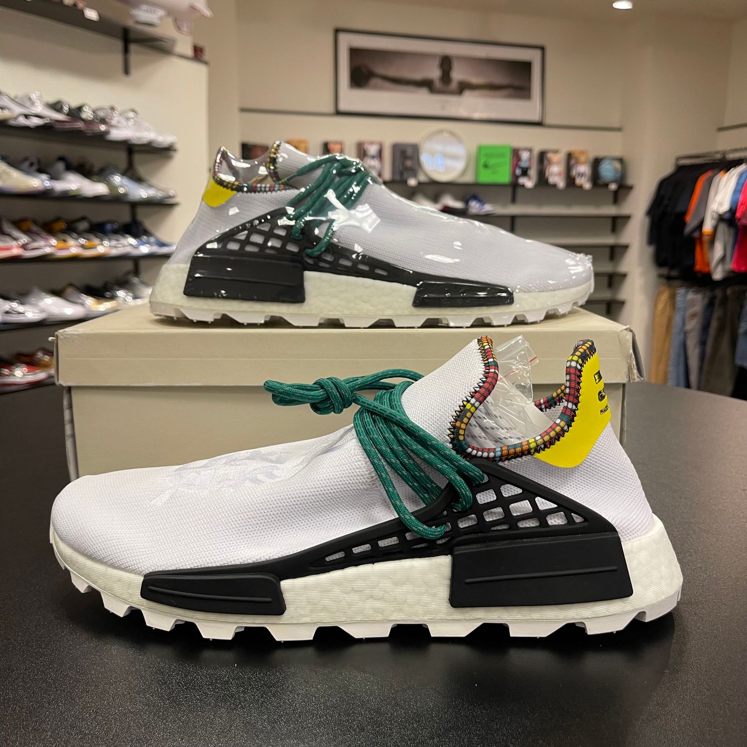 NEW ADIDAS NMD HUMAN RACE INSPIRATION PACK WHITE