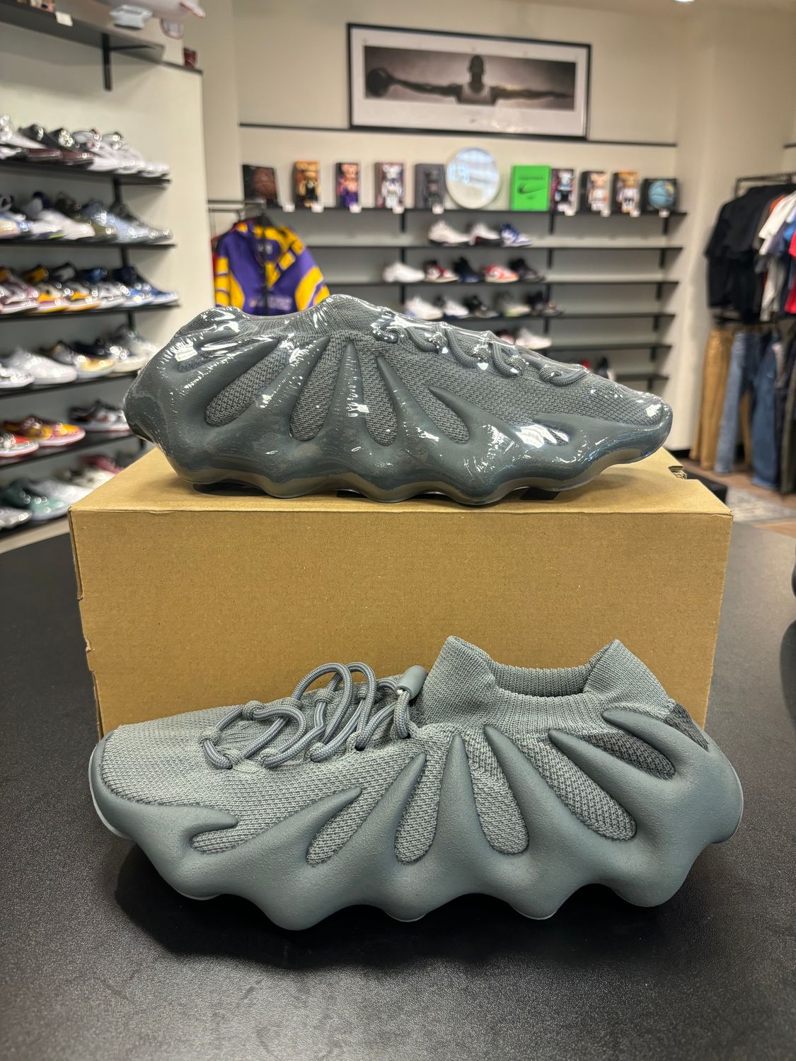 NEW ADIDAS YEEZY 450 STONE MARINE 