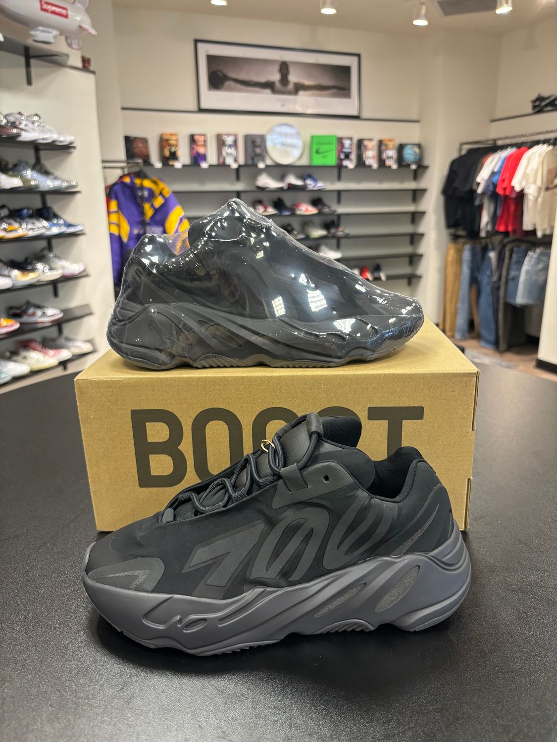 NEW ADIDAS YEEZY 700 MNVN TRIPLE BLACK