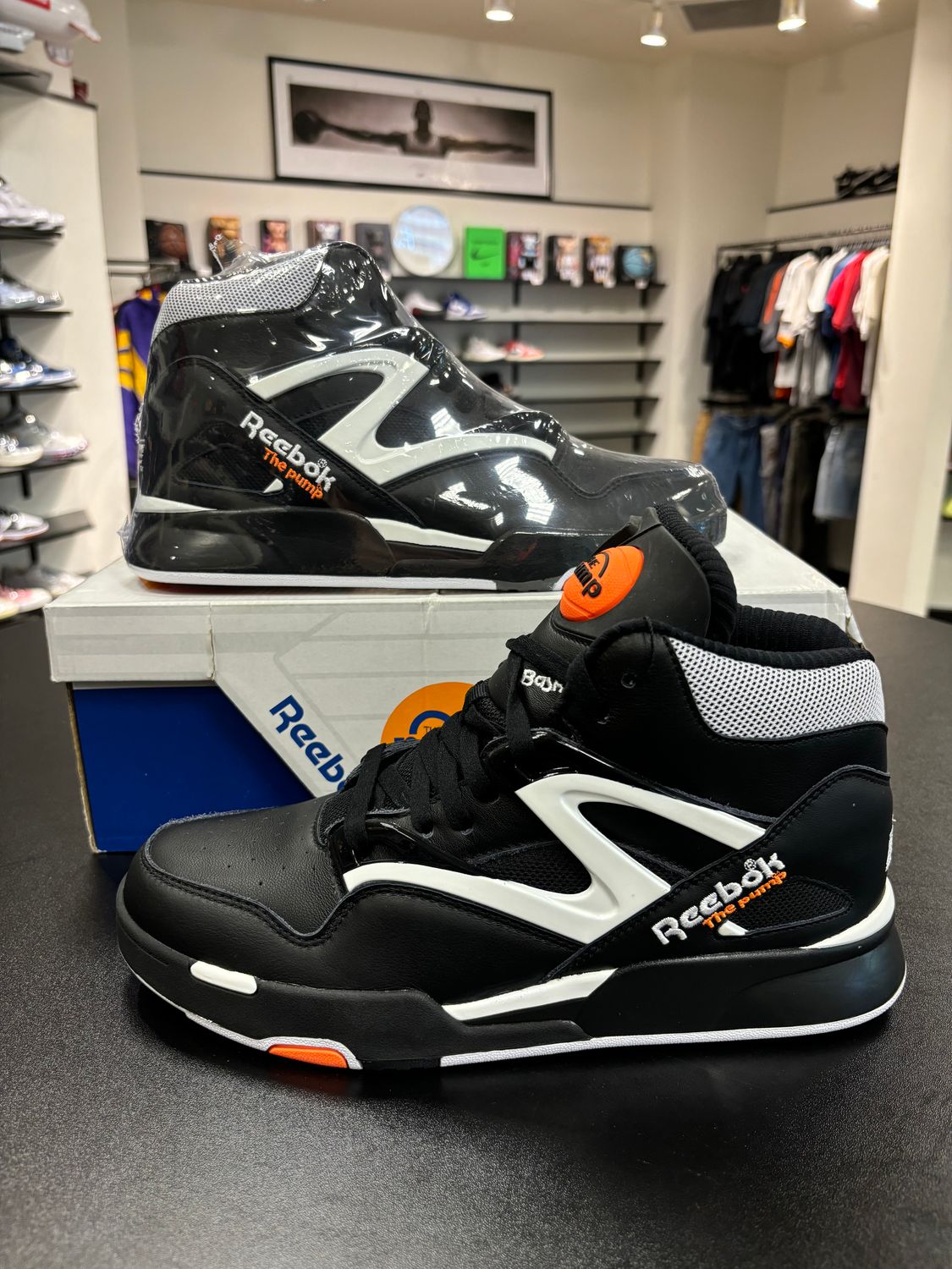 NEW REEBOK PUMP OMNI ZONE II JUUN.J BLACK