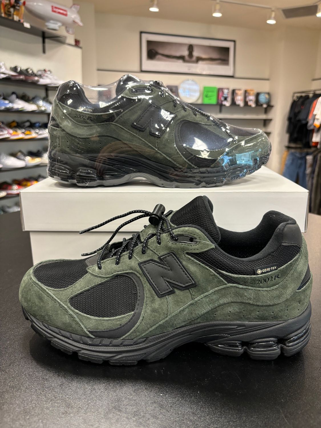 NEW NEW BALANCE 2002R GORE-TEX JJJJOUND PINE