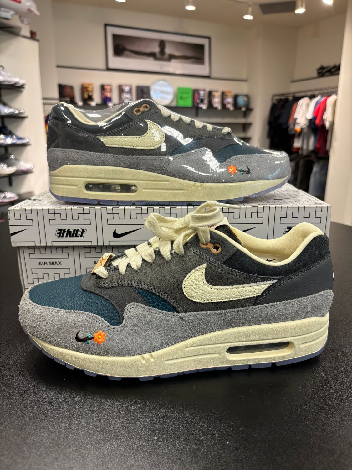 NEW NIKE AIR MAX 1 KASINA WON-ANG GREY