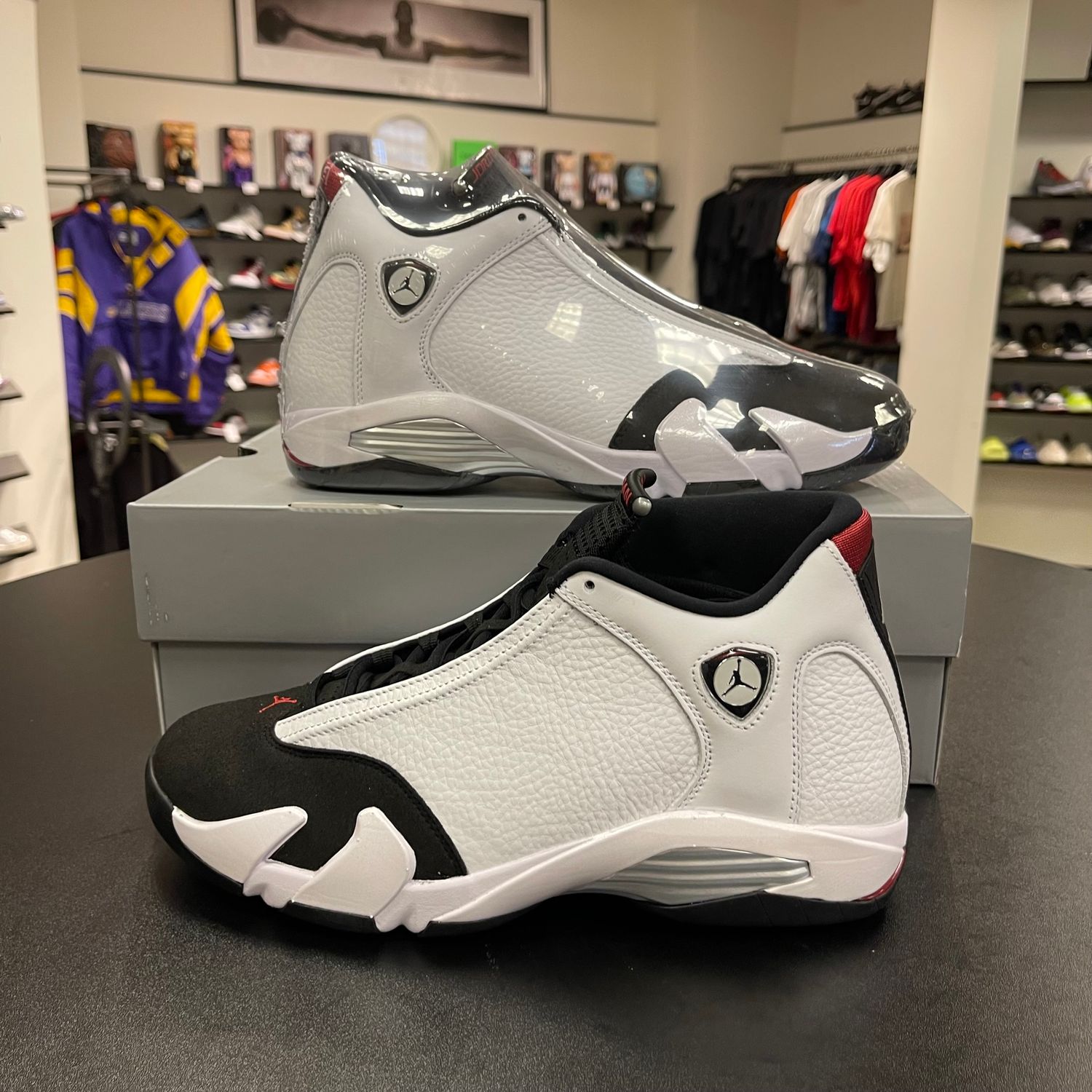 NEW AIR JORDAN 14 BLACK TOE (2024)